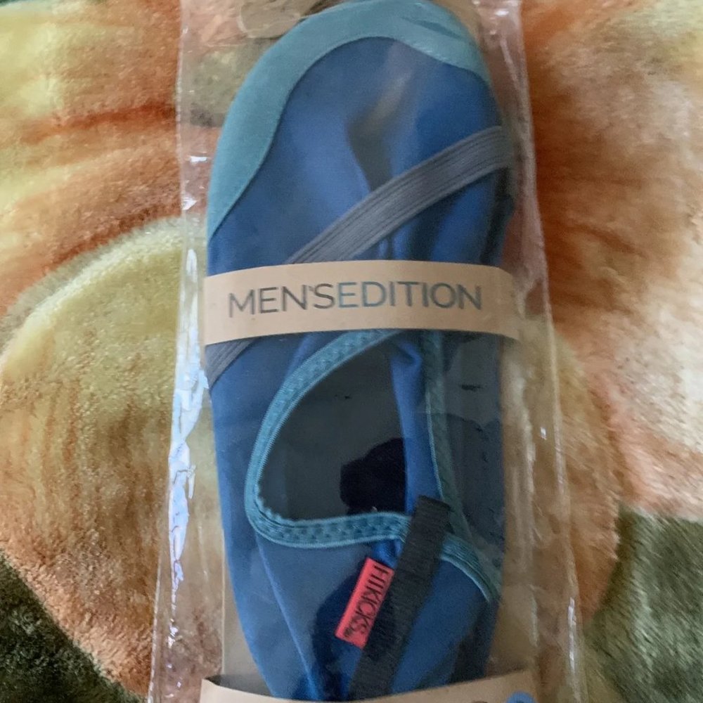 FitKicks Original Mens Foldable Minimalist Footwear Water Shoes - Small - Navt